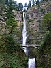 zm) Driving Back West on Columbia River Gorge Scenic Highway - The Multnomah Falls (Between Latourell + Dodson).JPG