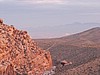 zze) Of the Red Rock Escarpment (Las Vegas On the Horizon).JPG