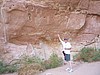 zzzn) They Left Petroglyphs (Carvings In Rock) And  Pictographs (Paintings On Rocks+Stone Walls) Throughout the Park.JPG