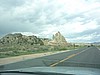 zzz) White Cliffs, Navajo SandStone RockFormation ~ Its Origin From Jurassic Period (206-144 Mill Yrs Ago), Mesezoic Era.JPG