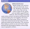 zzb) Differential Erosion ~ Water Erodes Rock Mechanically And Chemically.jpg