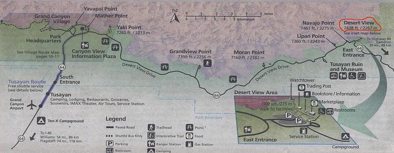 h) The Eastern Most Designated Viewpoint on the East Rim Drive is Desert View.JPG