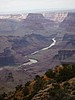 p) In the Desert View Area the Colorado River Swings from Flowing South To A Westerly Direction.JPG