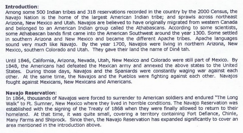c) The Navajo Emigrated to the SouthWest From Northern Canada in the Late 1500s or Earlier (Around 1300).JPG