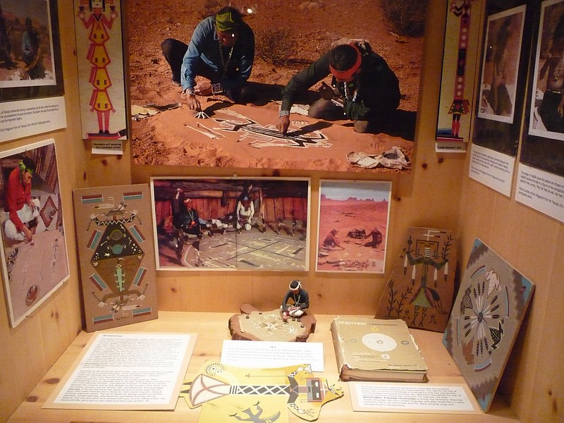 zc) The Navajo Word For Sandpaintings Means ~ Place Where the Gods Come And Go.JPG