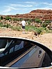 zu) David Checking Out the Vicinity (Dutch Tourist At Grand Canyon Told Us About Their Stay at Mexican Hat).JPG