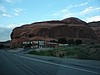 zzzzm) 12 Miles South of Moab Passing By An Historic 5,000 Square Foot Home, Gift Shop+Trading Post (Landmark).JPG