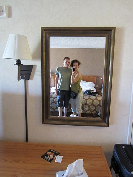 d) SundayAfternoon 20 May 2012 ~ At 12.30 Checking-Out, Last Peek Into the Mirror Before Leaving The Room (Borrego Springs Resort).JPG