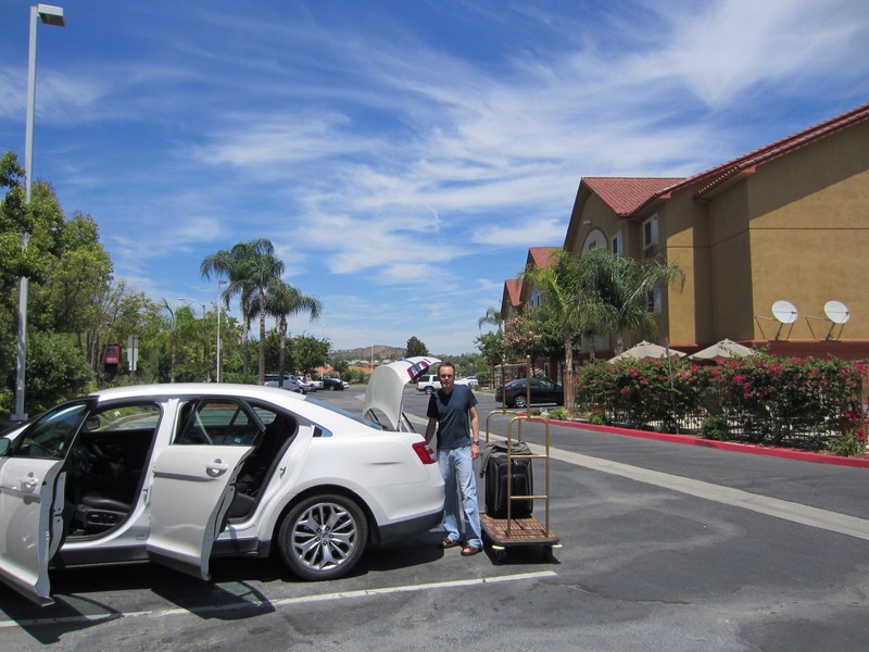 f) FridayAfternoon 18 July 2014 ~ Our Rental Car (Comfort Suites Stevenson Ranch, Check-Out Time).JPG