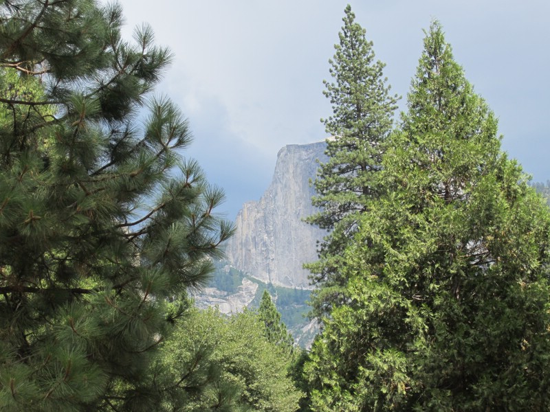 u) SaturdayAfternoon 19 July 2014 ~ View (Zoomed In) From ParkingLot, Yosemite Village.JPG