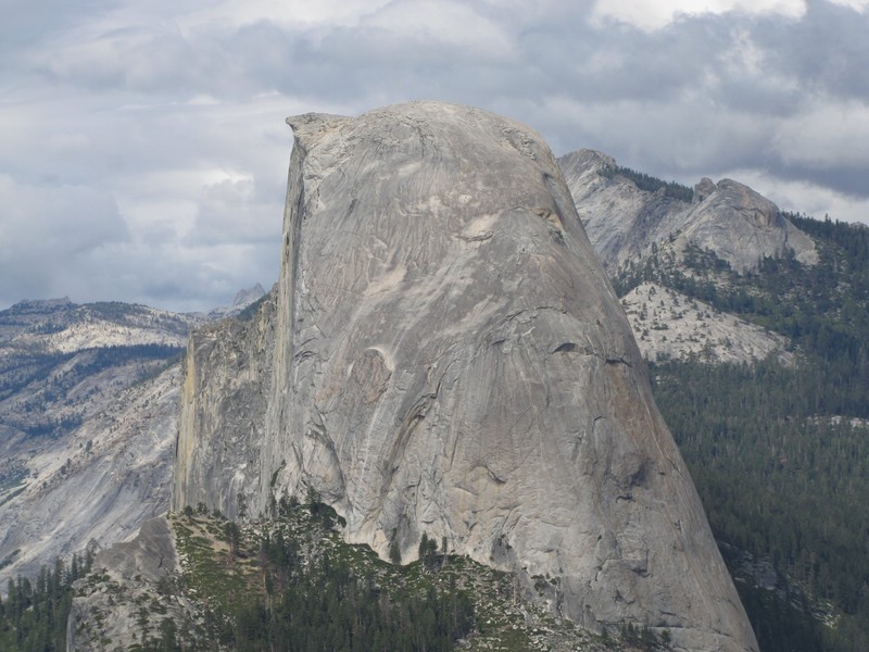 zb) SundayAfternoon 20 July 2014 ~ Half Dome, Zoomed In (Washburn View Point, Yosemite National Park).JPG