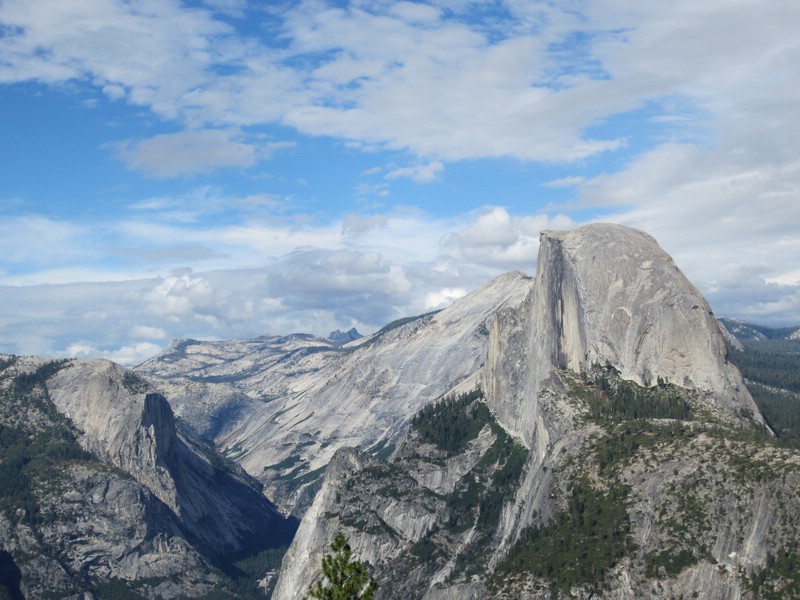 zp) SundayAfternoon 20 July 2014 ~ Half Dome, Zoomed In (Glacier View Point, Yosemite National Park).JPG