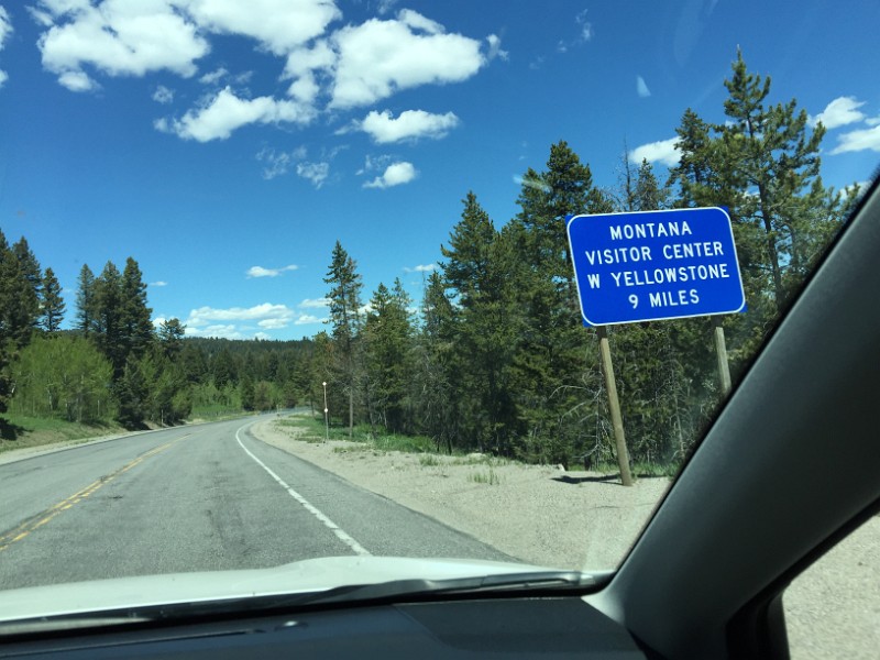 h) Saturday 4 June 2016 - Towards West Yellowstone (US-20)