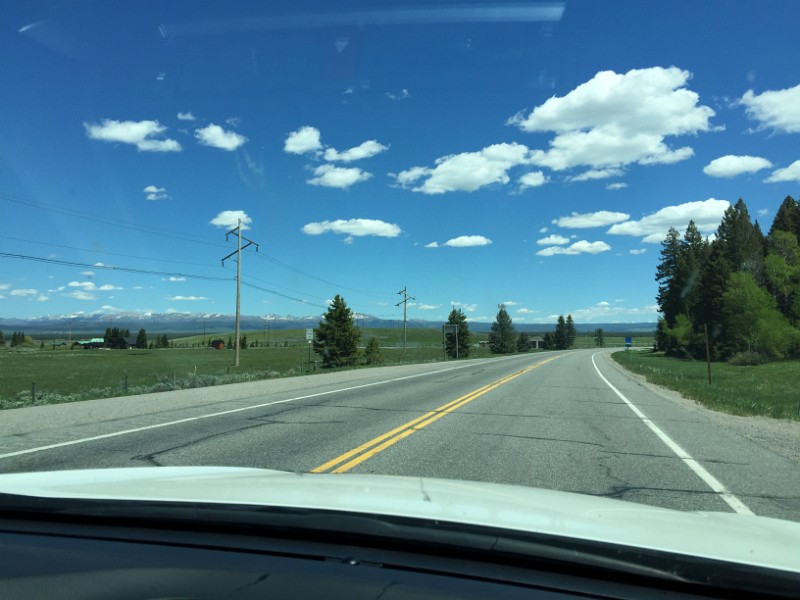 i) Saturday 4 June 2016 - Towards West Yellowstone (US-20)