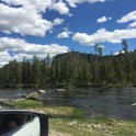 r) Saturday 4 June 2016 - Scenery Between West Entrance and Madison, Yellowstone National Park (Madison River)