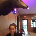 zs) Saturday 4 June 2016 - Dinner at The Raven Grill, Gardiner (Montana)