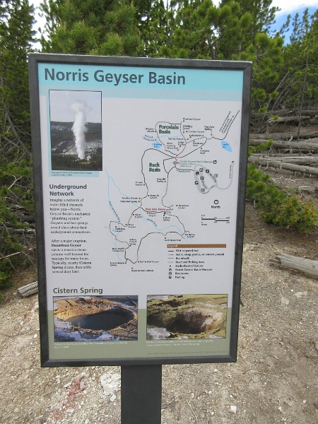 zzza) UnderGround Network, Cistern Spring (Back Basin - Norris Geyser Basin)