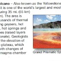 g) SuperVolcano Land, Yellowstone National Park Is One Of the World's Largest and Most Active Calderas