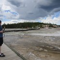 zy) Trying To Catch That With The Camera... Norris Geyser Basin - Porcelain Basin