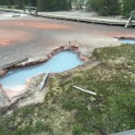 zzzza) Artists Paintpots - DANGEROUS GROUNDS, Leaving The Boardwalk Or Trail Is Unlawful And Potentially Fatal
