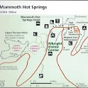 e) Map Mammoth Hot Springs