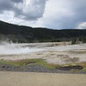 zzy) Black Sand Basin Contains A Small Collection Of Jewel-Like Geysers+Colorful HotSprings
