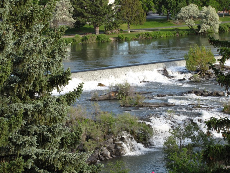 zzc) View From Our Room, Rodeway Inn Hotel In Idaho Falls