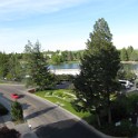 zzb) View From Our Room, Rodeway Inn Hotel In Idaho Falls
