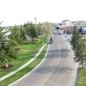 zzd) View From Our Room, Rodeway Inn Hotel In Idaho Falls