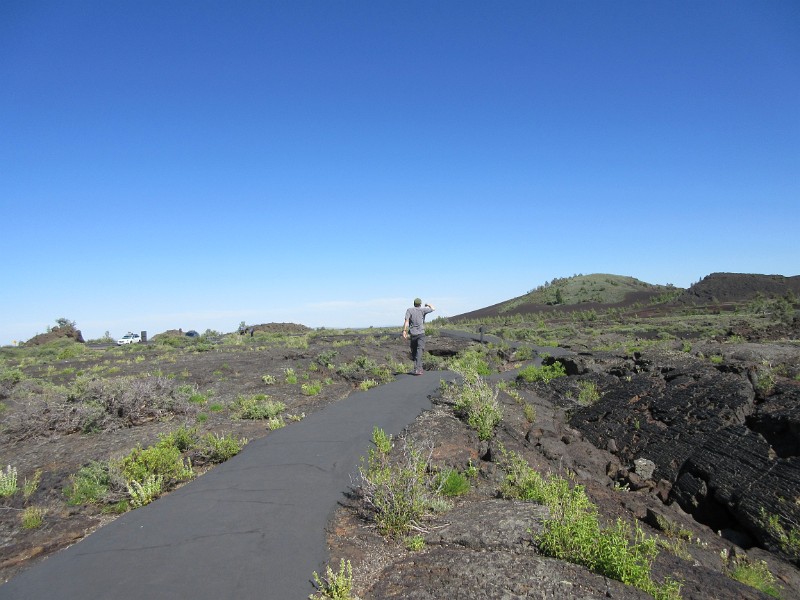 zzg) North Crater Flow Trail (Craters Of The Moon By The Loop Road)