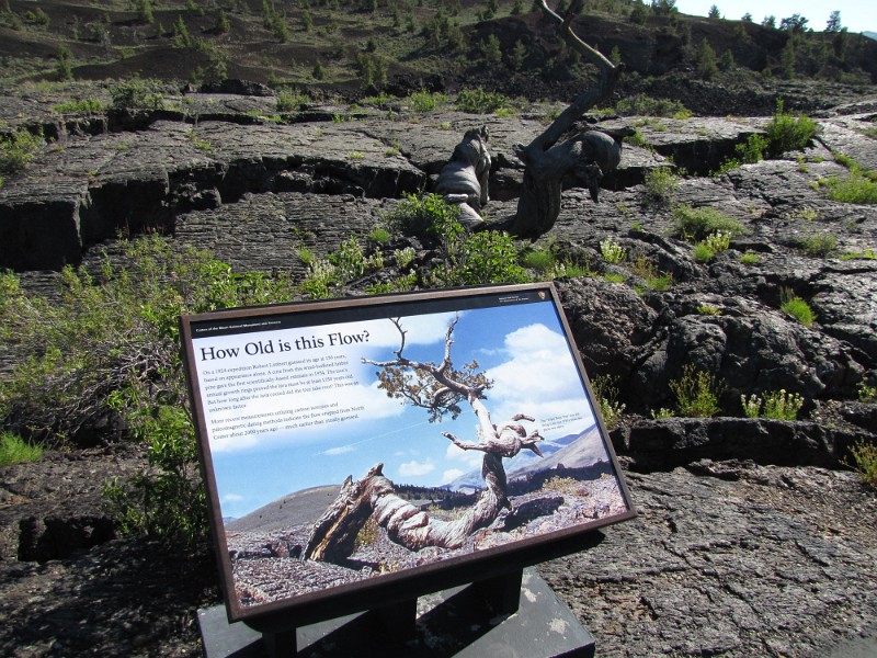 zzp) North Crater Flow Trail (Craters Of The Moon By The Loop Road)