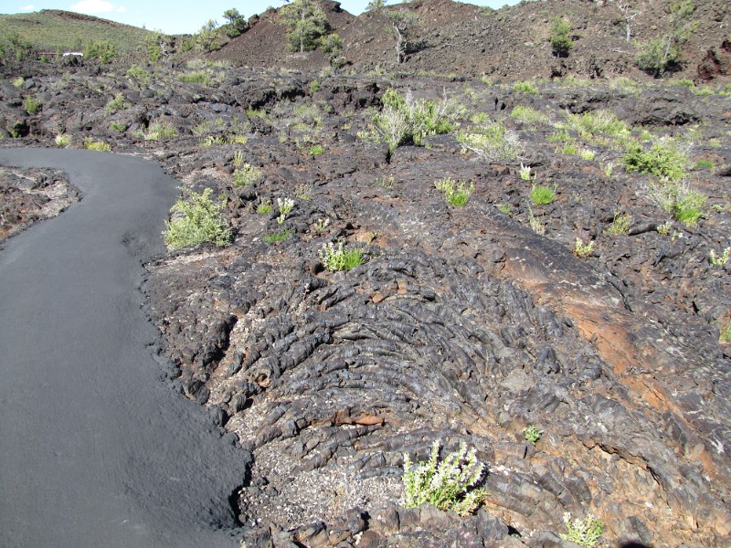 zzzb) North Crater Flow Trail (Craters Of The Moon By The Loop Road)