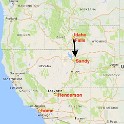 b) Friday 10 June 2016 - Today We'll Drive From Idaho Falls (Idaho) To Sandy (Utah)
