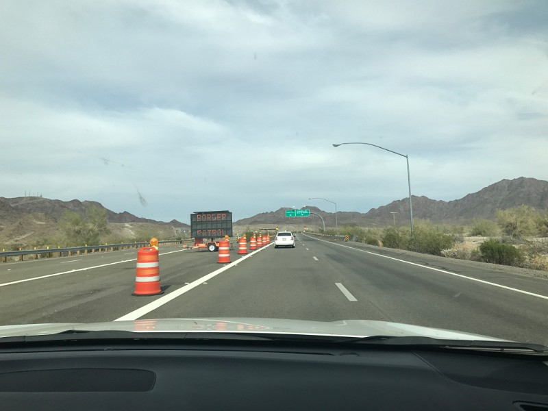 za) Wednesday 31 May 2017 - US Border Patrol, AZ (I-8)