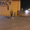 zj) Wednesday 31 May 2017 - Outside Littly Italy Pizza + Restaurant (As Usual We Were The Last Guests)