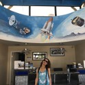 zr) Thursday 1 June 2017 - Hotel Reception Desk, Best Western Space Age Lodge (Gila Bend, AZ)