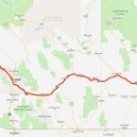 zy2) Our Journey For Today! From Gila Bend (Arizona) to Deming (New Mexico) - 340 Miles