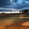 zzzj) Thursday 1 June 2017 - Sunset From ParkingLot Quality Inn Deming, New Mexico (Dinner At Denny's)