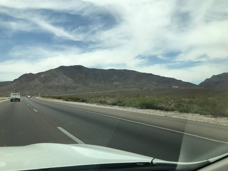 s) Transmountain Highway (Road 375), Franklin Mountains State Park (El Paso Region, Texas)