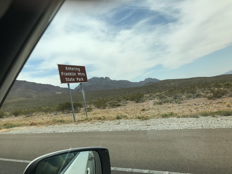 t) Transmountain Highway (Road 375), Franklin Mountains State Park (El Paso Region, Texas)