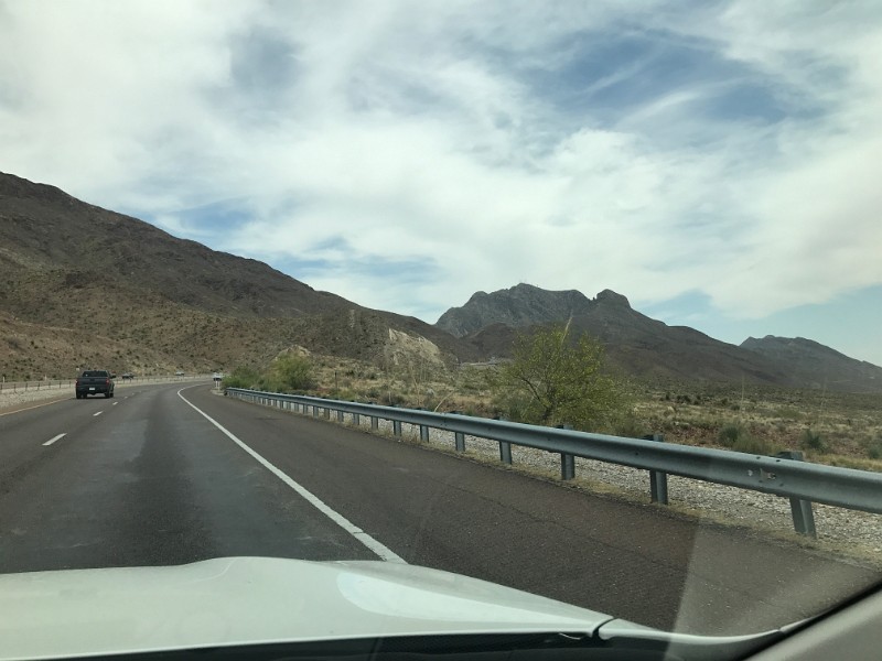 v) Transmountain Highway (Road 375), Franklin Mountains State Park (El Paso Region, Texas)