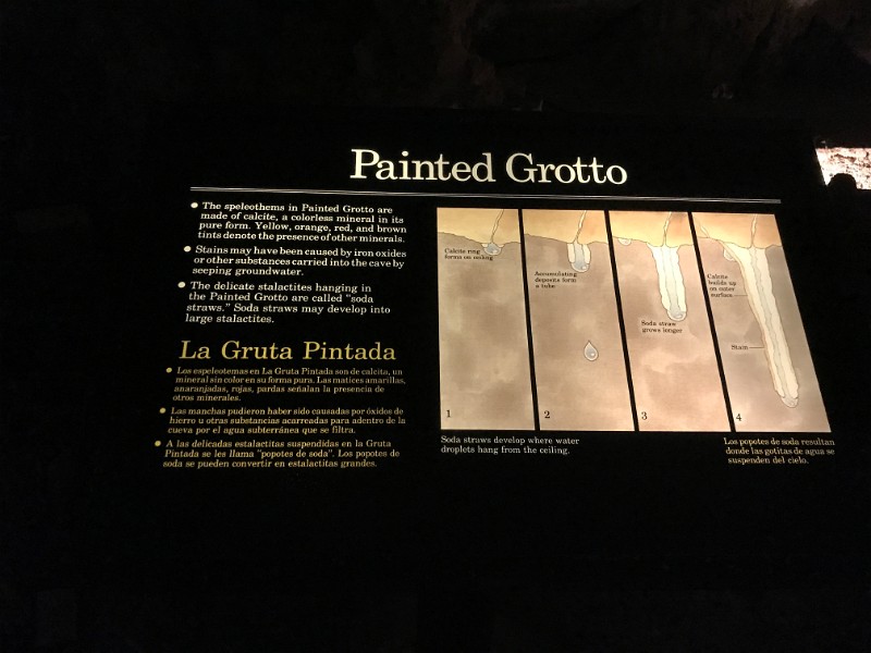 zzb) Saturday 3 June 2017 - Carlsbad Caverns National Park (Painted Grotto)
