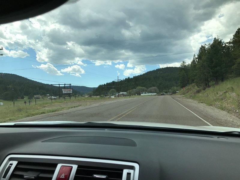 zi) U.S. Route 82 - Lincoln National Forest, New Mexico
