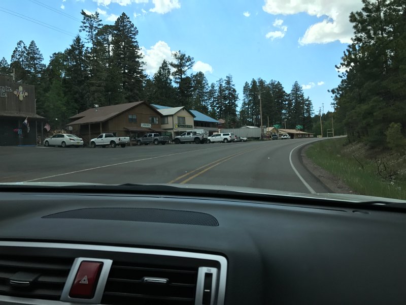 zo) U.S. Route 82 - Cloudcroft (Lincoln National Forest, New Mexico)