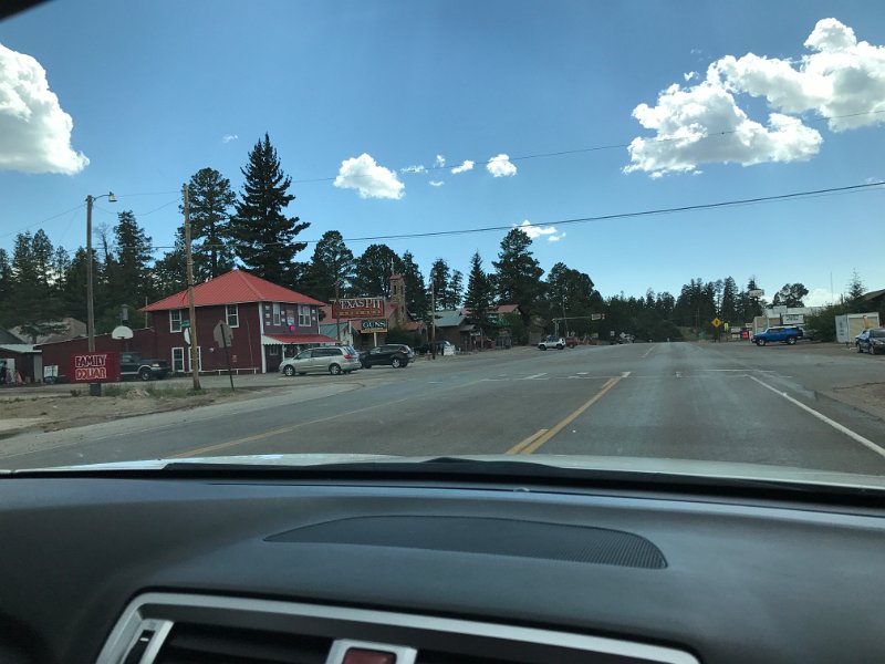 zq) U.S. Route 82 - Cloudcroft (Lincoln National Forest, New Mexico)