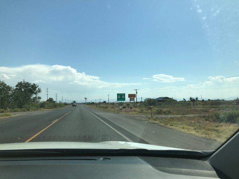 zzm) U.S. Route 82 - La Luz, New Mexico