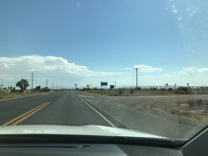 zzn) U.S. Route 82 - La Luz, New Mexico