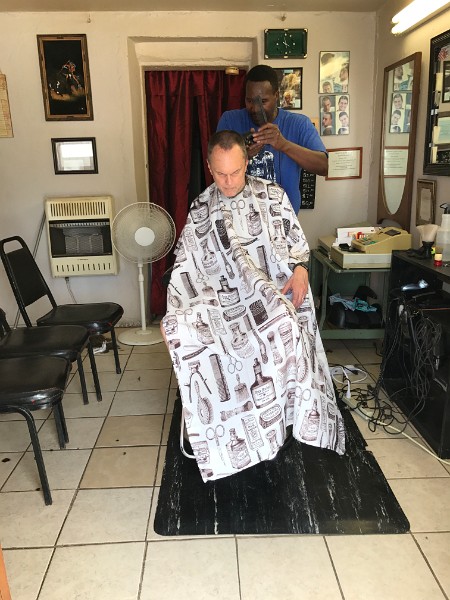 h) Corner Barber Shop - Truth or Consequences, New Mexico