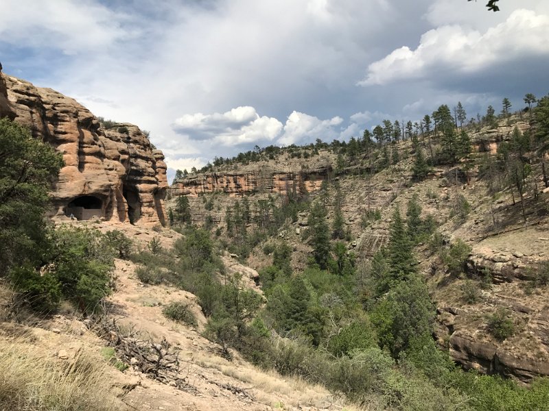 zl) Gila Cliff Dwellings National Monument, New Mexico