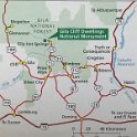 c) Map - 43 Miles North Of Silver City, Route NM-15 (Two Hours Drive)